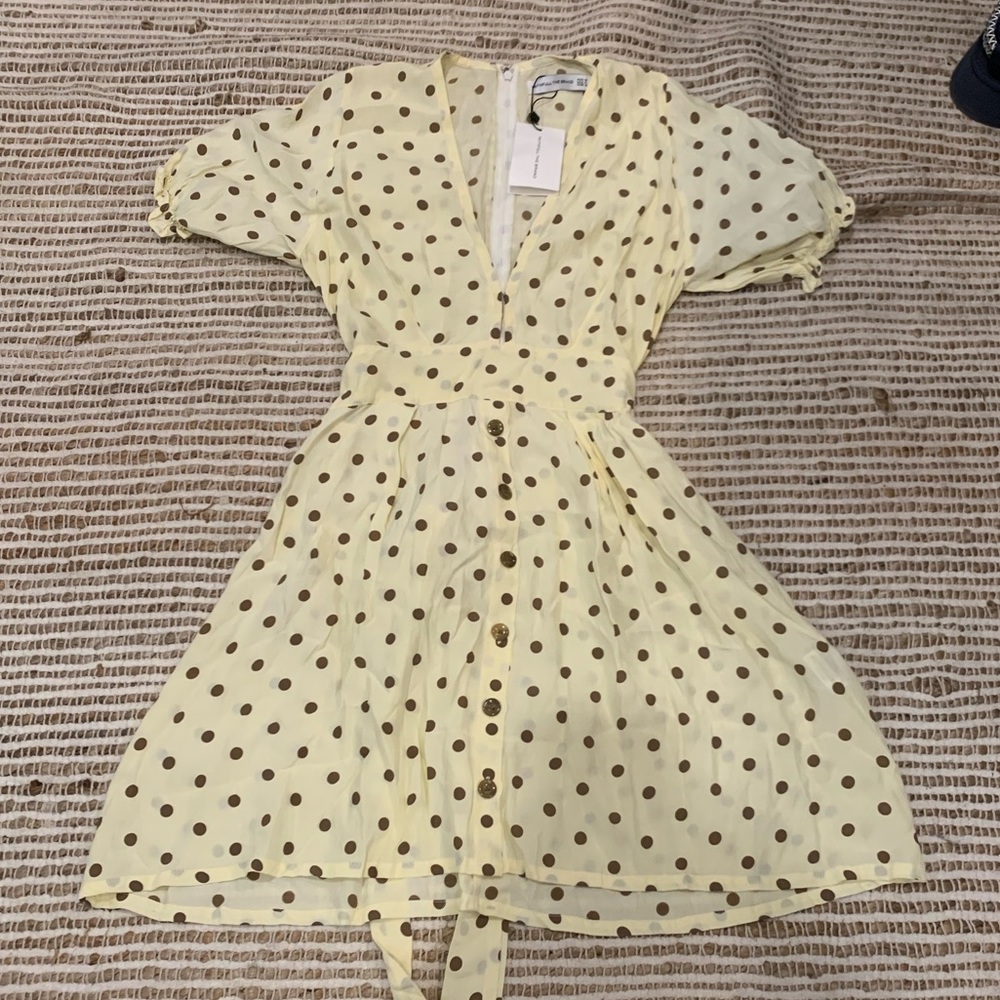 Faithfull the brand polka dot dress